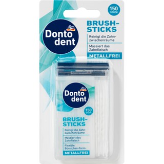 Tăm nha khoa Dontodent Brush-Sticks - Đức 150 (cái/hộp)