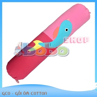 Gối ôm cotton xốp cho bé ( dài gối 60/70/80 cm)-gối ôm trẻ em