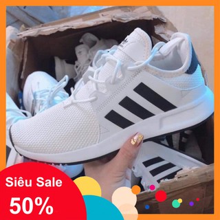 Ảnh thật + sẵn kho 💥💥Giày thể thao sneaker xplr trắng sọc đen nam nữ