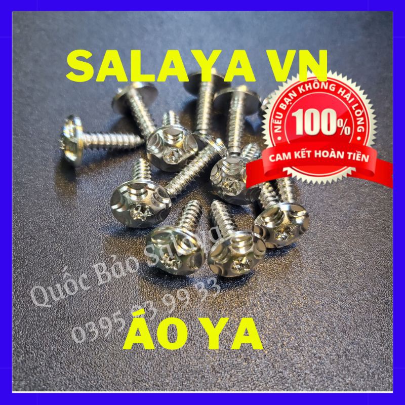 [GIẢM 40%] ỐC SALAYA 5LI REN XOẮN GẮN DÀN ÁO YA VÀ NHIỀU LOẠI XE GIÁ SIÊU RẺ