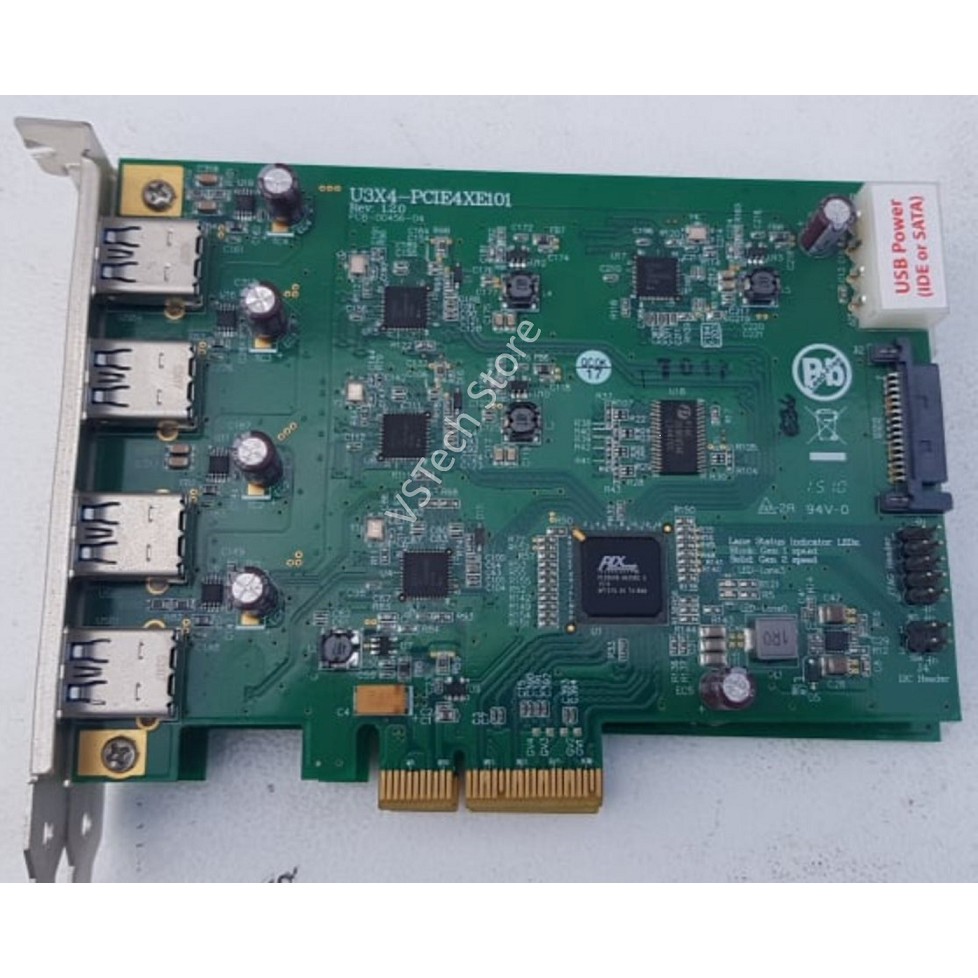 Card PCI Express to 4 port USB 3.0 U3X4-PCIE4XE101 | BigBuy360 - bigbuy360.vn