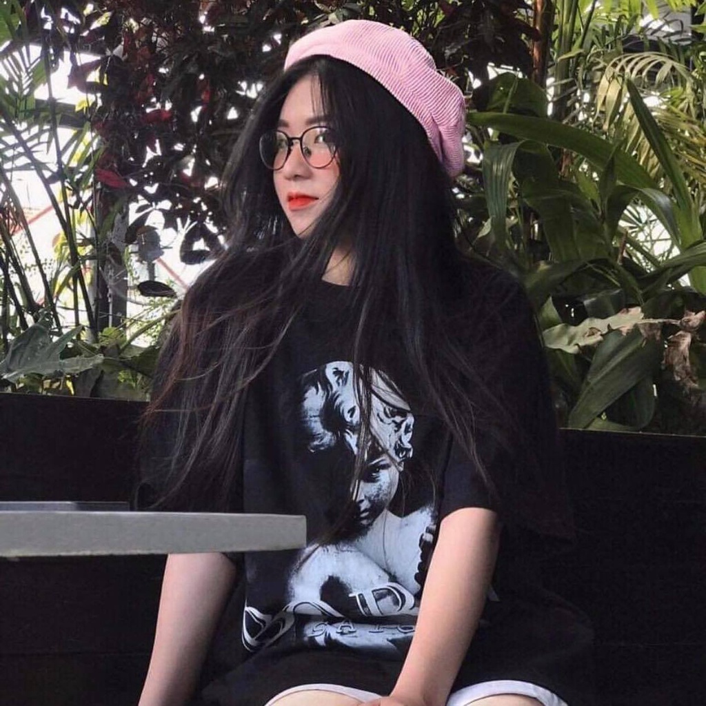 Áo thun BOBUI saigon ANGEL STAFF nam nữ unisex form rộng cổ tròn tay lỡ bigsize  T102