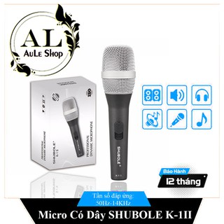 Micro Karaoke Có Dây Shubole K1 II -1 Mic