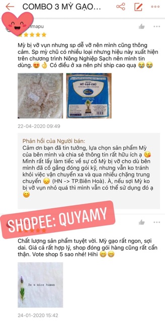 MỲ GẠO CHŨ NAM THỂ GÓI 1KG - ĐẶC SẢN BẮC GIANG