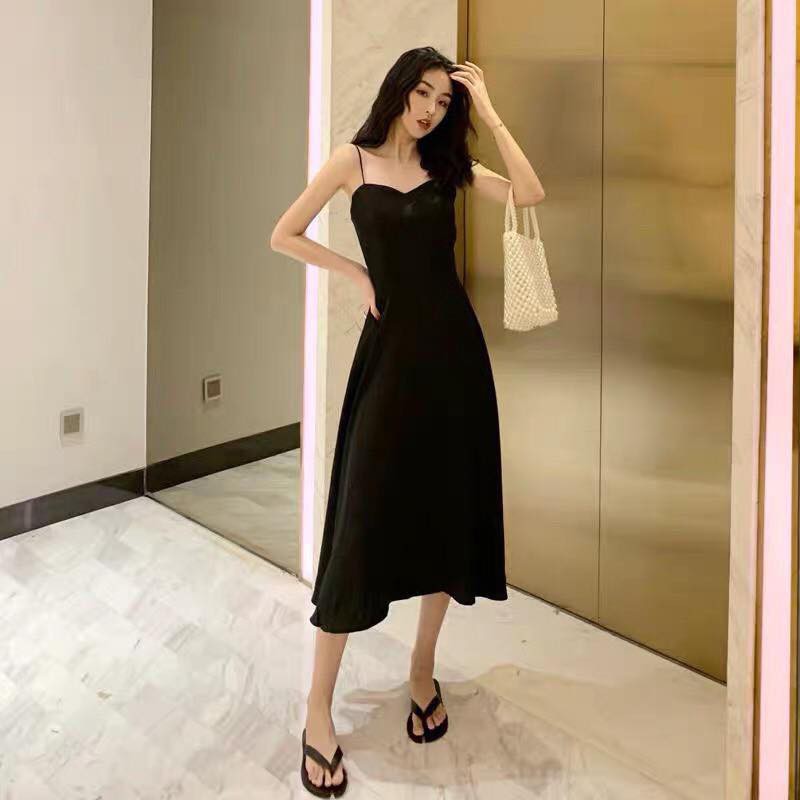 Maxi đen hở lưng dáng dài. Hình thật shop sàn(23) | BigBuy360 - bigbuy360.vn
