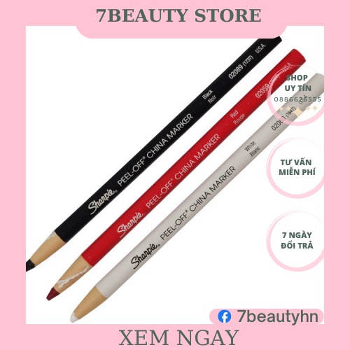 [5Cây]Chì Đá Sharpie Chuyên Dùng Trong Phun Xăm Và Trang Điểm