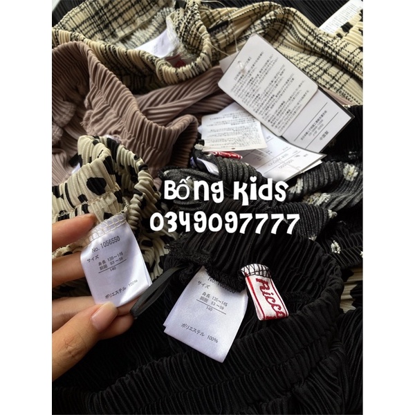 Quần Tăm Bé Gái Ống Côn