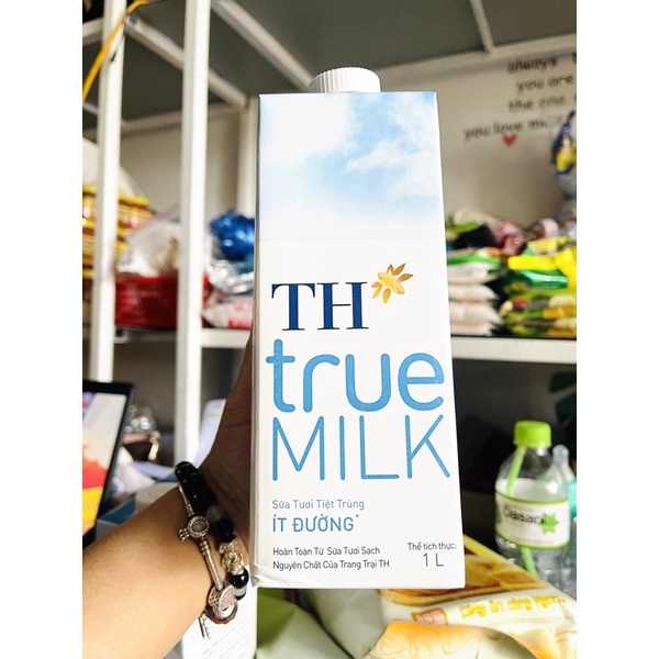 Sữa tiệt trùng TH True Milk 1 lít