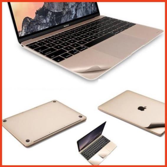 BỘ DÁN FULL BODY JCPAL 5 IN 1 CHO MACBOOK  (4 MÀU) Chính Hãng