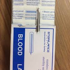 Hộp 200 Chiếc Kim Nặn Mụn Chính Hãng Blood Lancets