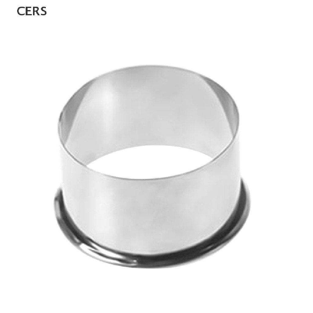 Khuôn Làm Bánh Bao Hình Tròn Bằng Thép Không Gỉ 3 Kích Cỡ RS