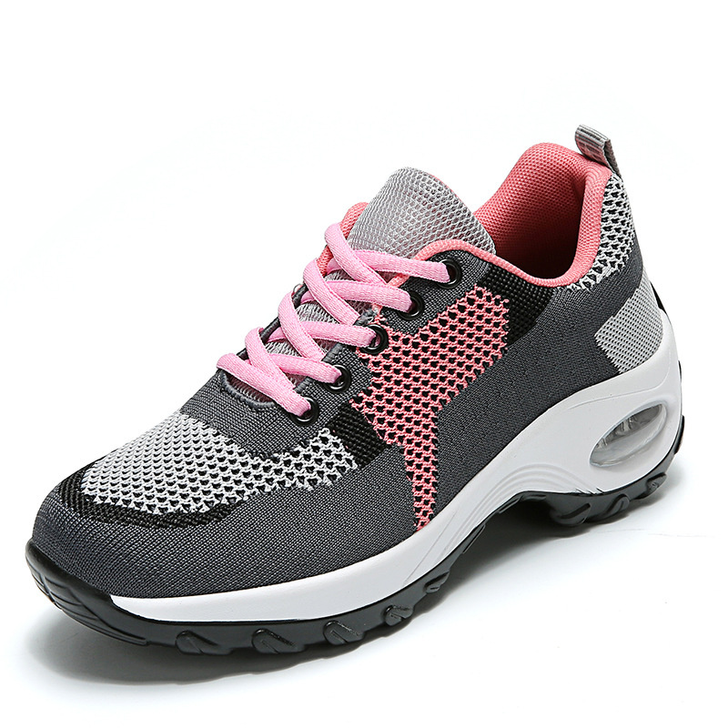 Giày Thể Thao Cao Gót Có Đệm Khí Cỡ Lớn 2021 Thời Trang Mùa Thu Cho Nữ | BigBuy360 - bigbuy360.vn