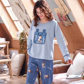 Bộ đồ ngủ dài tay cute có ảnh thật ở cuối