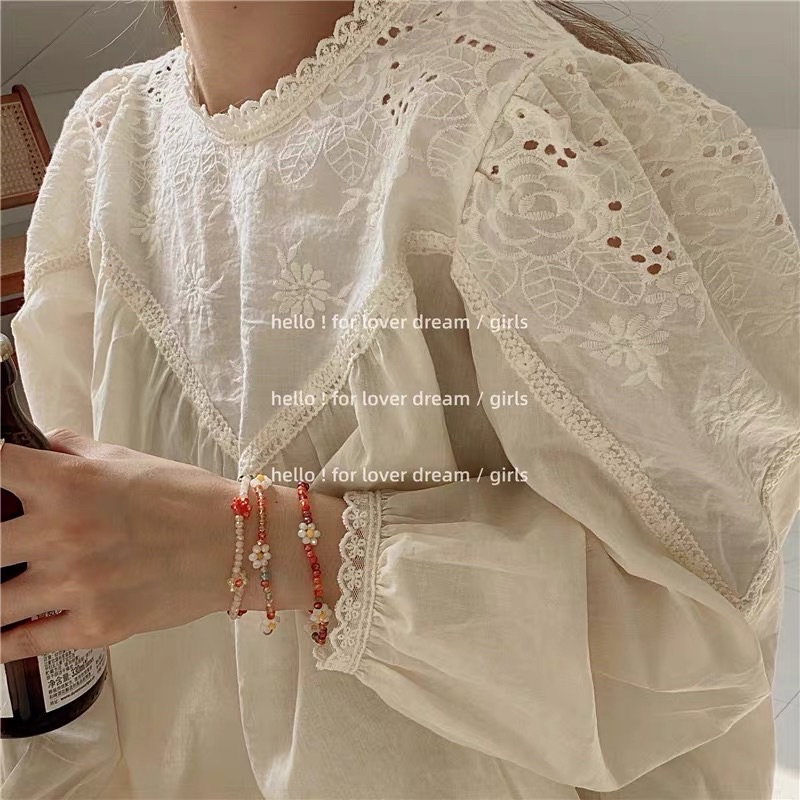 Vòng tay hạt cườm hoa cúc