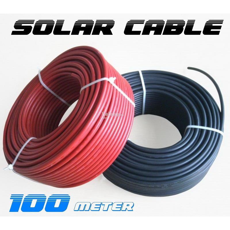 Dây cáp điện chuyên dụng năng lượng mặt trời Solar Cable PV1-F 4.0mm2 100m