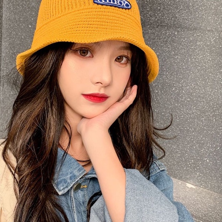 Mũ cói Hàn quốc xinh xắn thời trang Hàn Quốc Vintage vành nhỏ , Nón Chữ M nửa đầu siêu Hot Hàng Cao Cấp