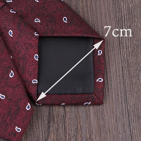 Cravat Nam cỡ trung 7cm cao cấp nhiều mẫu lựa chọn, cà vạt chú rể, Cavat dự tiệc, Calavat công sở CV-7106