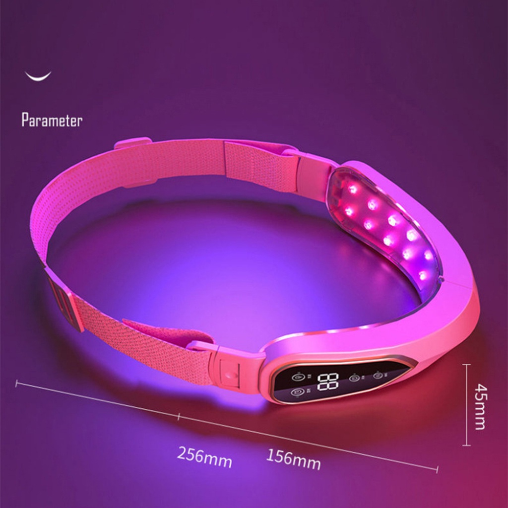 Máy mát xa nâng cơ mặt mini tạo hình chữ V có đèn LED