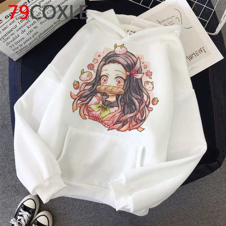 Áo Hoodie Họa Tiết Hoạt Hình Tanjiro Kamado Kimetsu No Yaiba Phong Cách Nhật Bản Thời Trang Mùa Đông Cho Nam