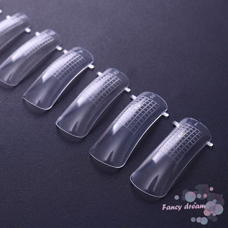 Set 100 móng tay giả tự sơn màu cho nữ