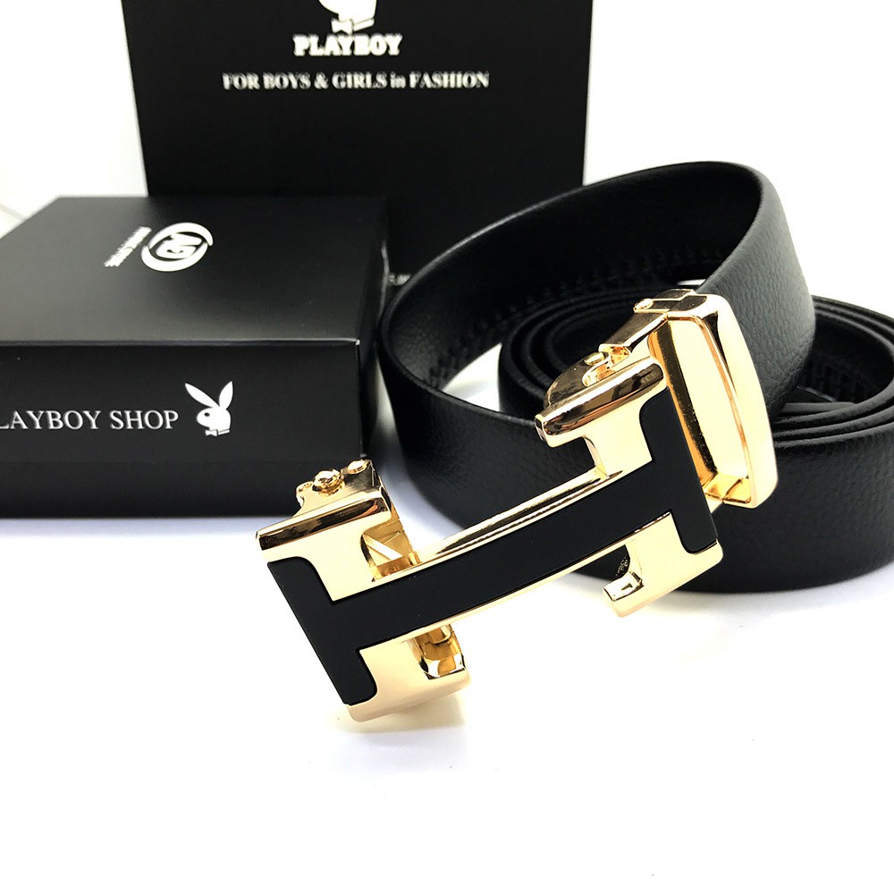 Thắt lưng/ dây nịt nam khóa tự động có hộp đựng tặng kèm