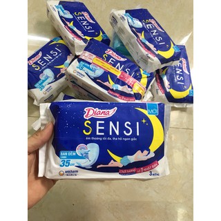 1 Gói Diana Sensi Ban Đêm 35cm (3 Miếng)