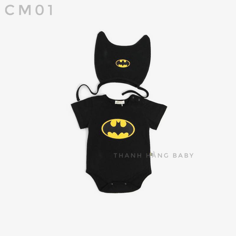 Body Bé Trai, Bodysuit Cho Bé Thanh Hằng Baby 3 Đến 11 Kg