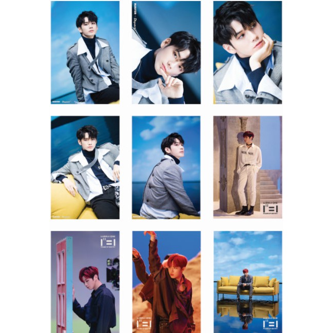 Lomo card 72 ảnh WANNA ONE Behind the scene Spring Breeze + Naver x Dispatch