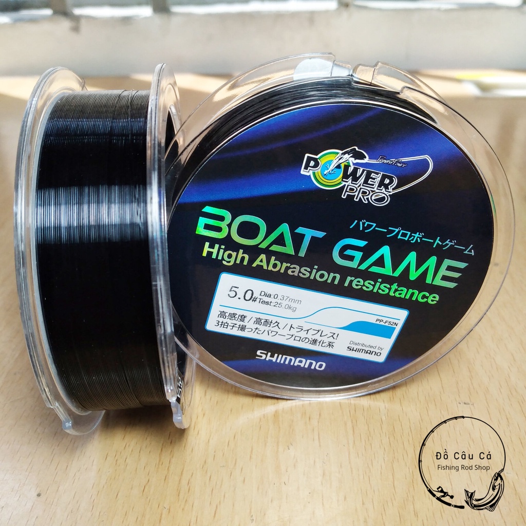 Cước câu cá Shimano Boat Game 150m - Tải cá 25kg