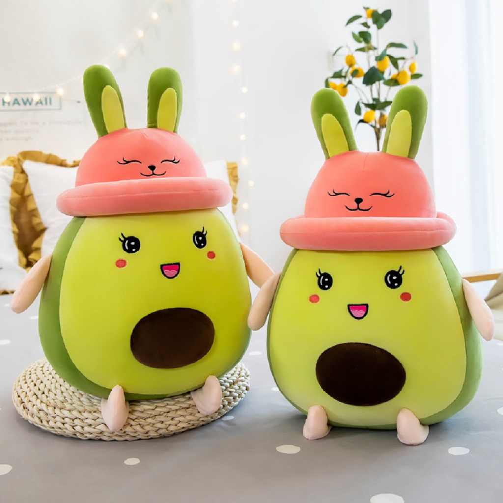 Gấu bông quả bơ nhỏ dễ thương - Gấu bông BiBi cao cấp
