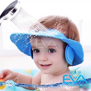 Mũ Nón Gội Đầu Chắn Nước Có Vành Tai Cho Bé