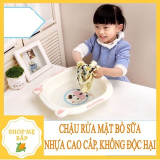 CHẬU RỬA MẶT BÒ SỮA❤️HÀNG HOT❤️Chậu rửa mặt hình bò sữa❤️FREESHIP❤️ - PKSS76