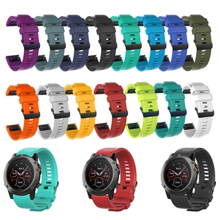 Dây đeo đồng hồ bằng silicon 26mm gắn nhanh cho đồng hồ Garmin Fenix 5X/5X Plus/6X/6X PRO/6X Sapphire/Fenix 3/3 HR