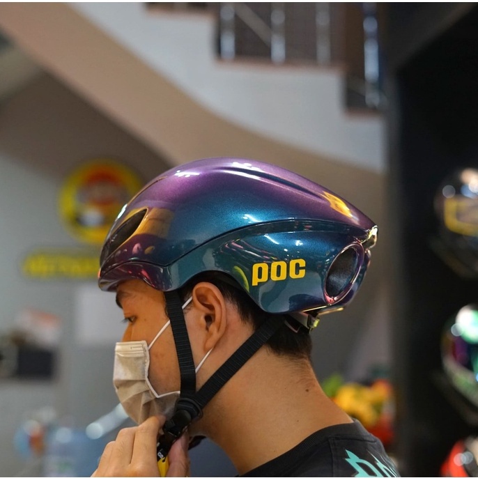 Mũ bảo hiểm xe đạp POC 02 cực ngầu, chắc chắn - BIKER.176 - Mũ bảo hiểm chính hãng Vũng Tàu