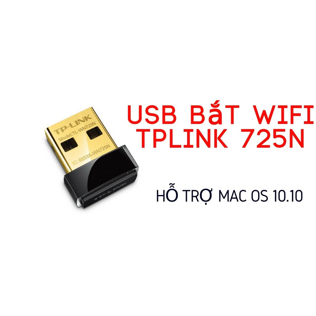 TP-Link TL-WN725N - USB Wifi Nano chuẩn N tốc độ 150Mbps - VL | BigBuy360 - bigbuy360.vn