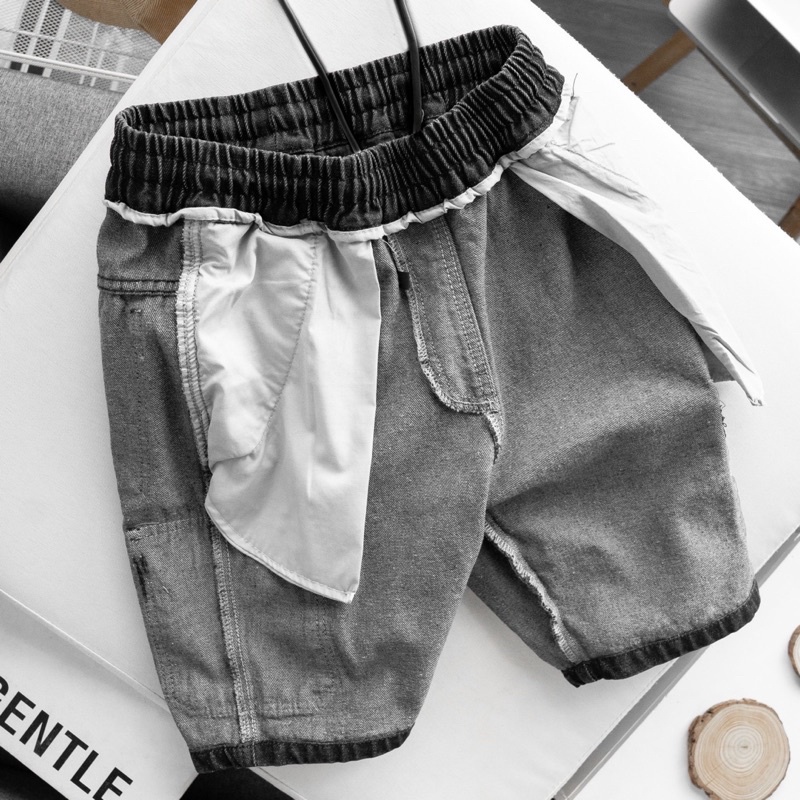 QUẦN SHORT JEAN KAF MEN VẢI DƯ VNXK CHÍNH HÃNG