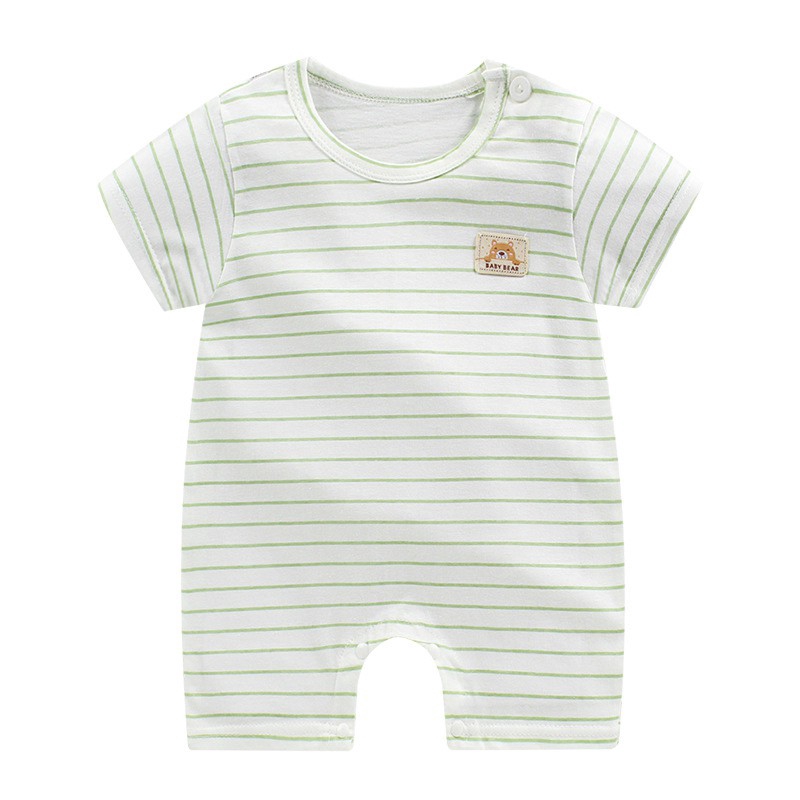 Jumpsuit Tay Ngắn Dùng Cho Trẻ Từ 0 Tới 2 Tuổi
