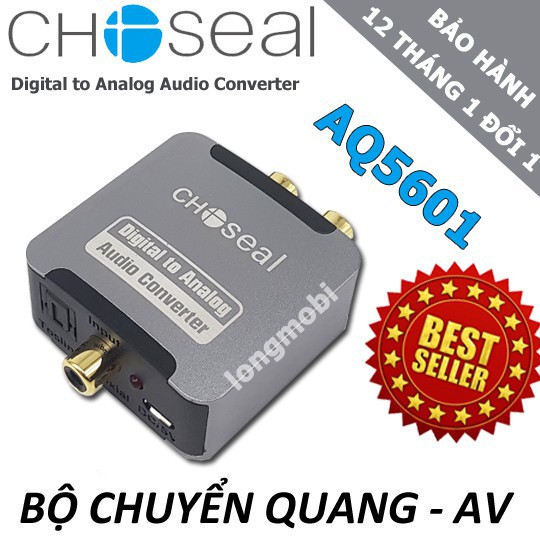 [Bão Giá] CHOSEAL - BỘ CHUYỂN ĐỔI ÂM THANH QUANG HỌC SANG AV (TIẾNG TO)