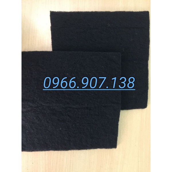 Tấm Lọc Khử Mùi Than Hoạt Tính. Tấm Lọc Carbon khử mùi Dùng Cho Máy Hút Mùi Nhà Bếp Kích Thước 8~10mm