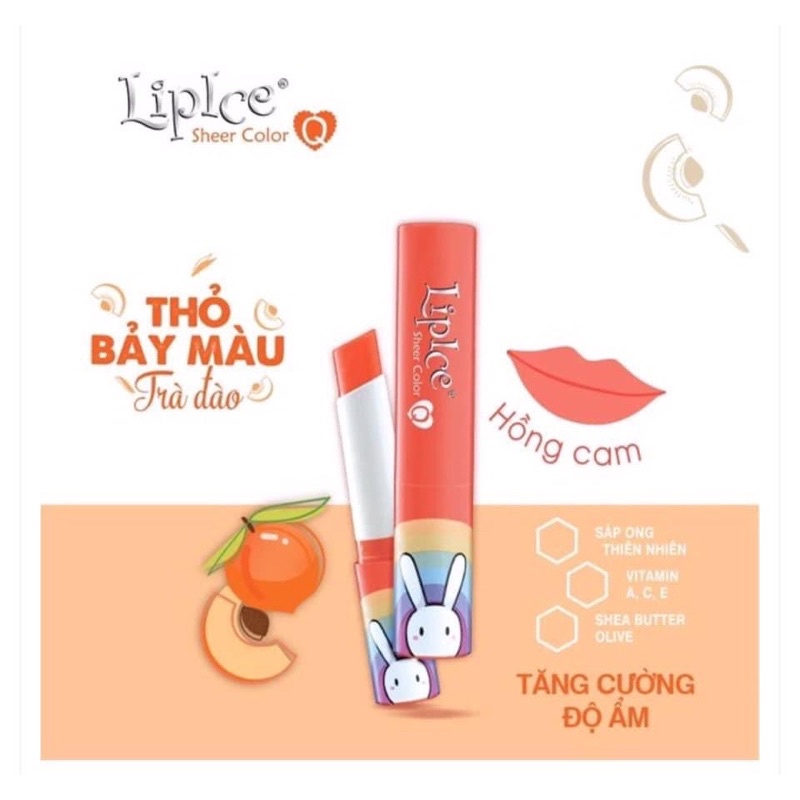 Son Dưỡng Lipice Có Màu Sheer Color Q 2,4g