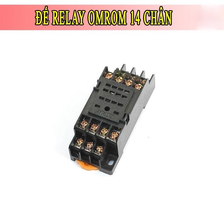 Đế relay omron 14 chân