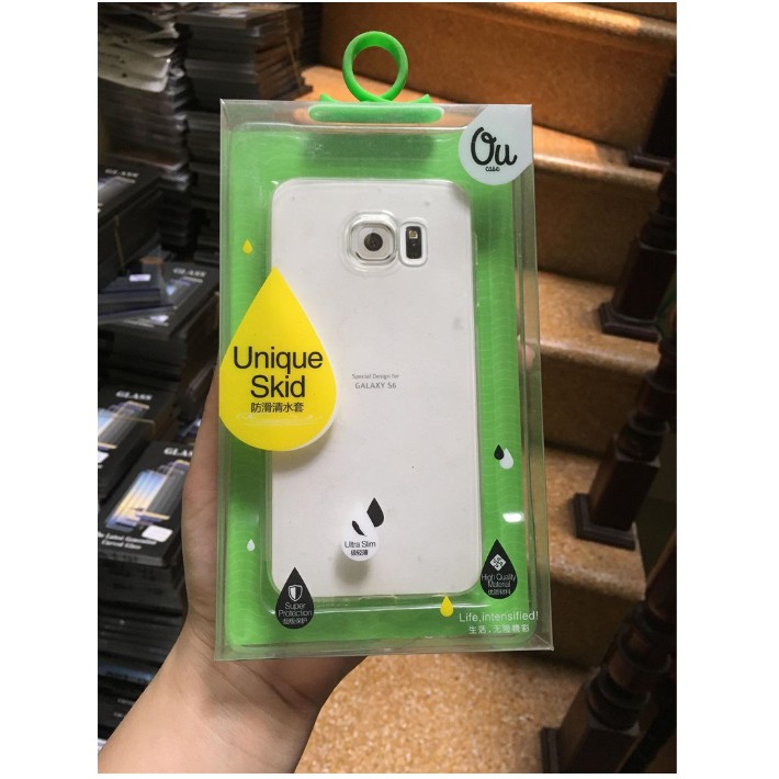 Ốp lưng dẻo Galaxy S6/ S6 Edge/ S6 Edge Plus hiệu Ou Case Trong suốt