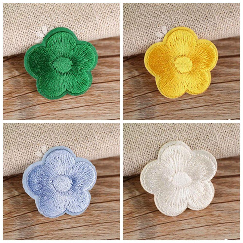 FORBETTER Set 10 Miếng Dán Ủi Quần Áo Hình Hoa Xinh Xắn