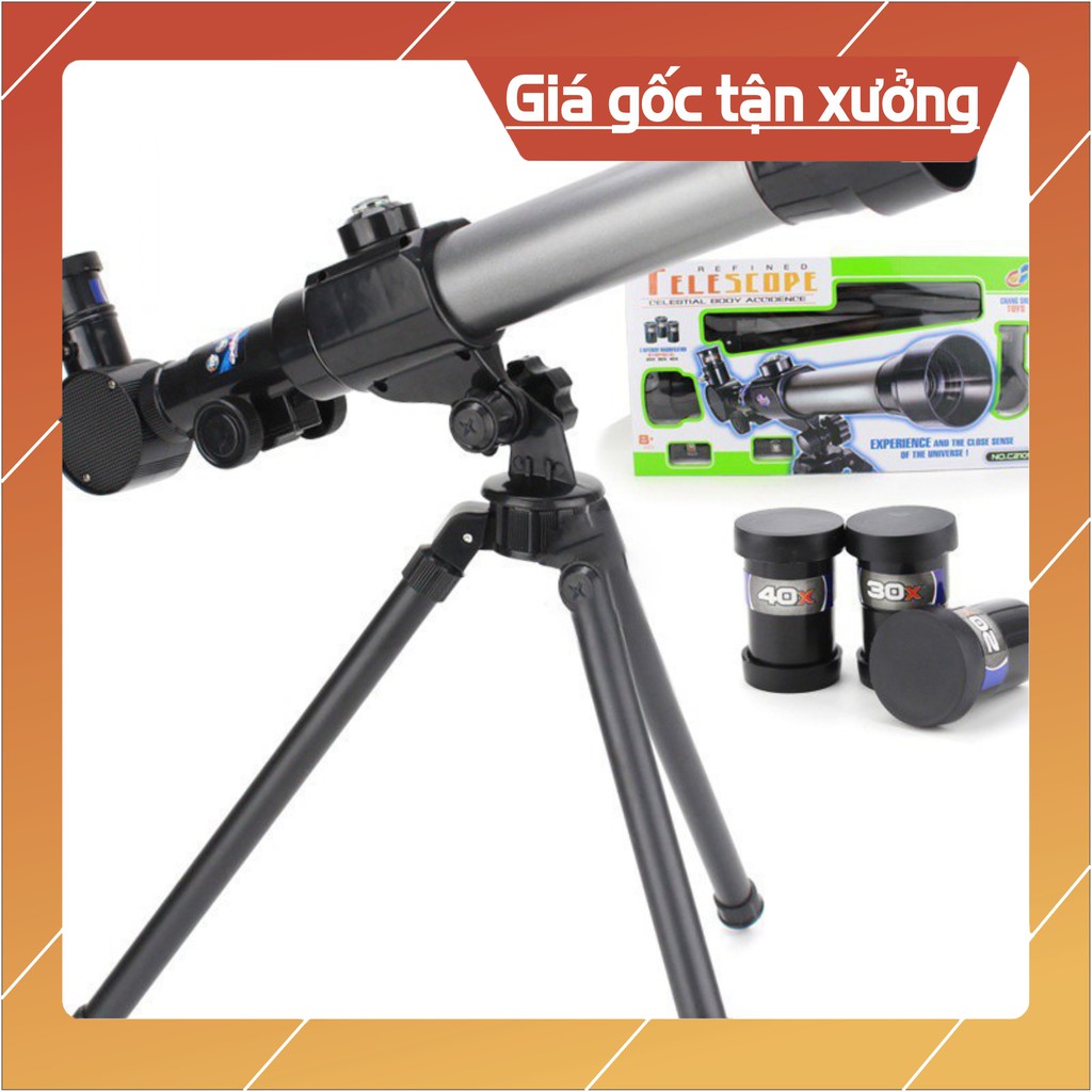 Kính thiên văn Telescope Bằng Nhôm Có Zoom đến 50X ngắm sao cực rõ