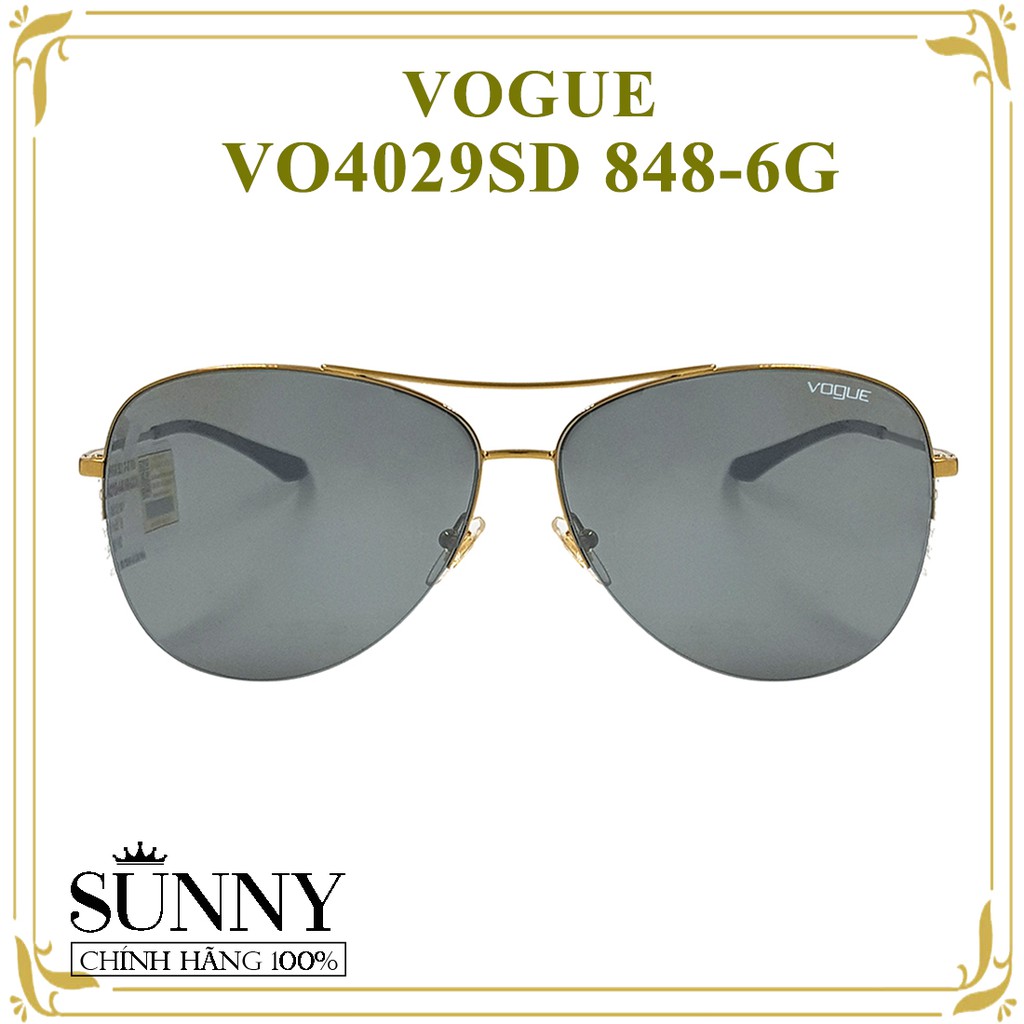 Kính mát thời trang Vogue VO4029SD chính hãng I, thiết kế dễ đeo bảo vệ mắt