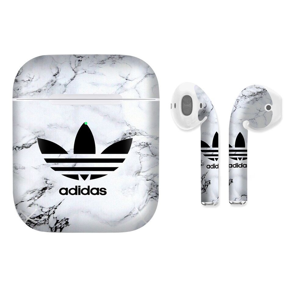 Miếng dán skin cho AirPods in hình Adidas - Das1007 (AirPods ,1 2, Pro, TWS, i12)