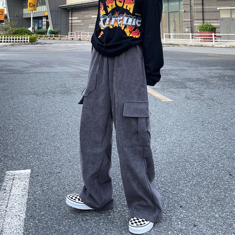 Quần Nhung Ống Rộng Size M-3Xl Thời Trang Cho Nam quần jean nam