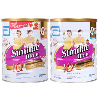 Sữa bà bầu Similac Mom hương Vani,Dâu 900g