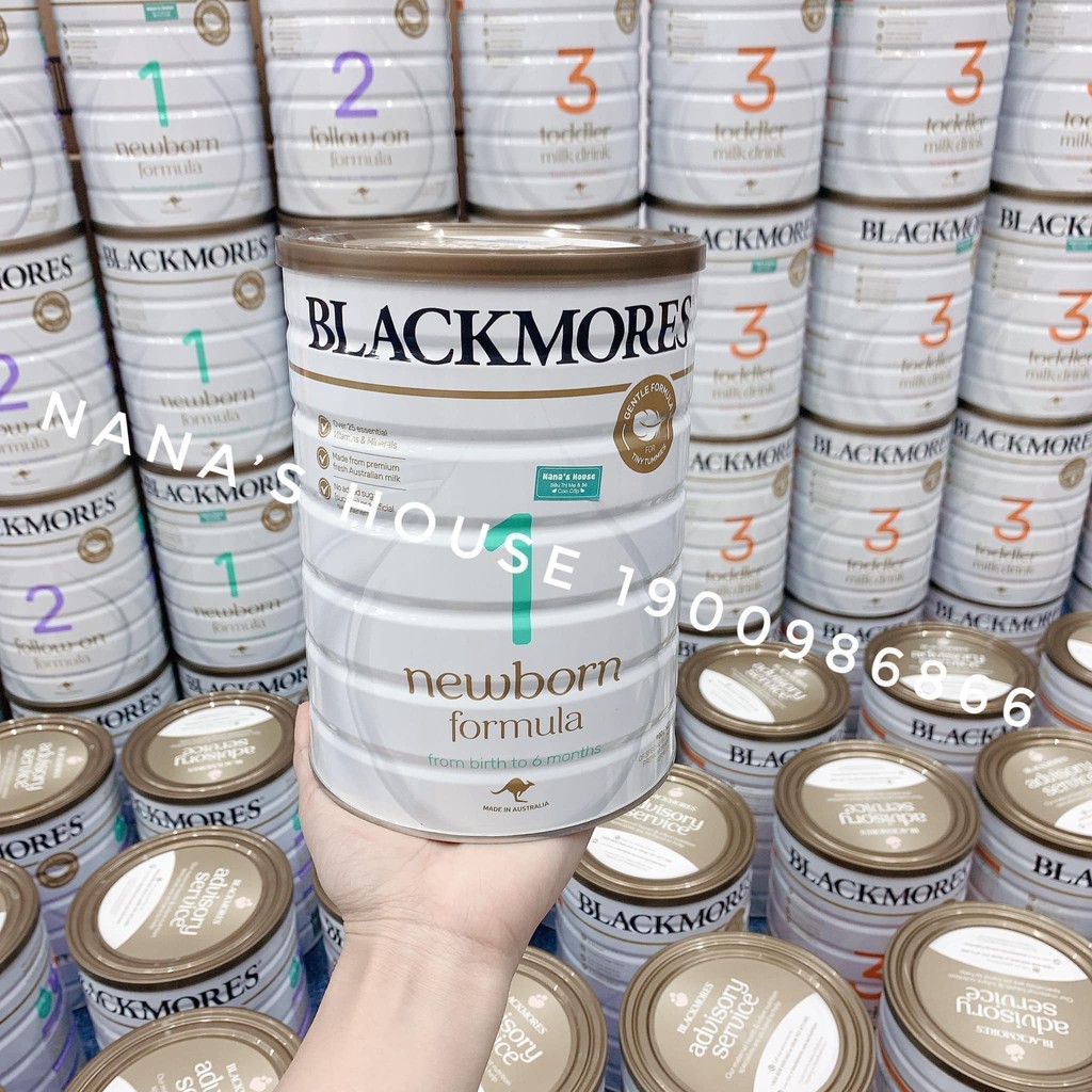 SỮA BLACKMORES - DÒNG SỮA TĂNG CÂN ÚC 900G ĐỦ SỐ 1-2-3
