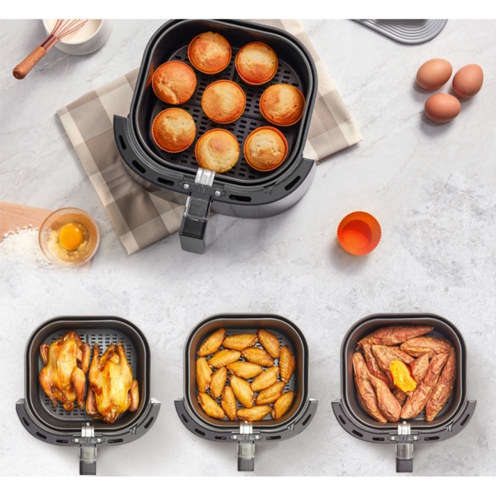 Nồi chiên không dầu điện tử Philips HD9280/90, size XL 6.2L, công nghệ Rapid Air, bảo hành 2 năm | Hàng chính hãng